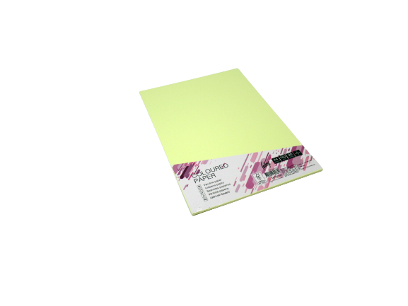 Kartonas College YE23, A4, 60g/m2,20lapų, geltonos spalvos