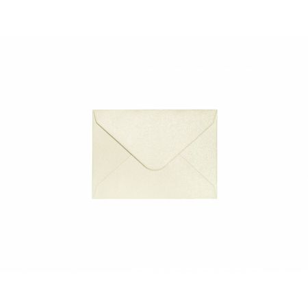 Dekoratyviniai vokai 70x100mm Pearl cream , 150g/m2, 10 vnt/pak