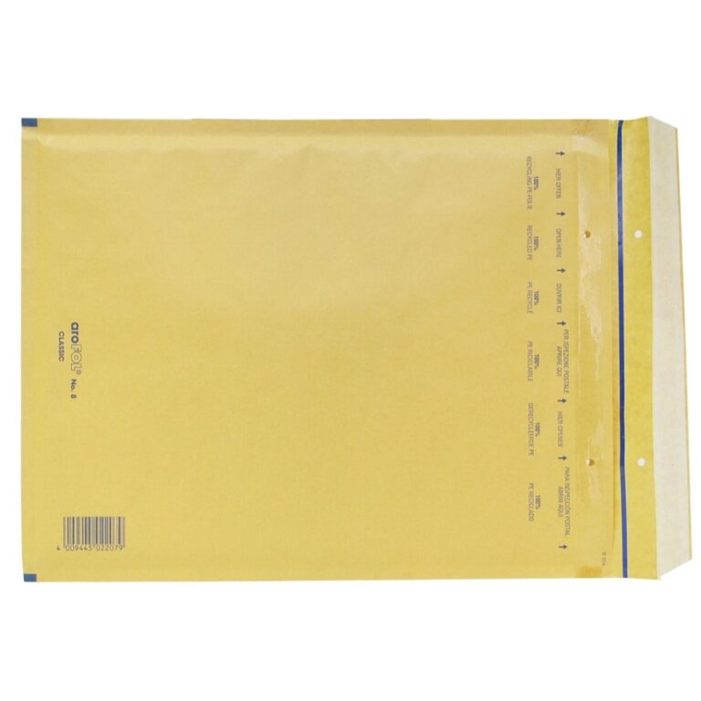 Vokas siuntiniams Nr. 20, K, 372x480mm (350x470mm), rudos spalvos, 1vnt