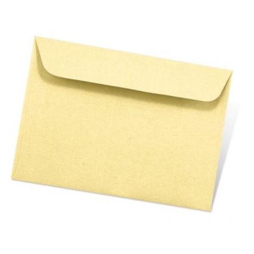 Dekoratyvinis vokas Artoz C6, 114x162mm, 100g, kreminės spalvos, 1vnt