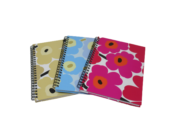 *Užrašų knygutė su spirale College, A5, 60lapų, langeliais