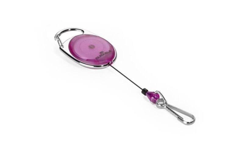 Laikiklis-ritė vardinei kortelei Jo-Jo Durable Style, violetinės spalvos