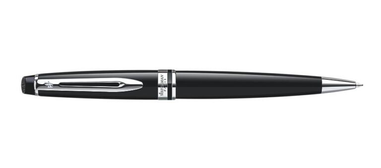 Pasukamas tušinukas Waterman Expert-3, Black Lacquer, CT