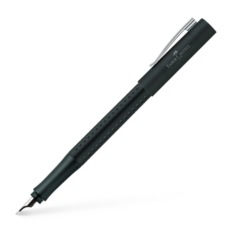 Plunksnakotis Faber-Castell Grip 2011, plunksna F, 0,5mm, juodos spalvos