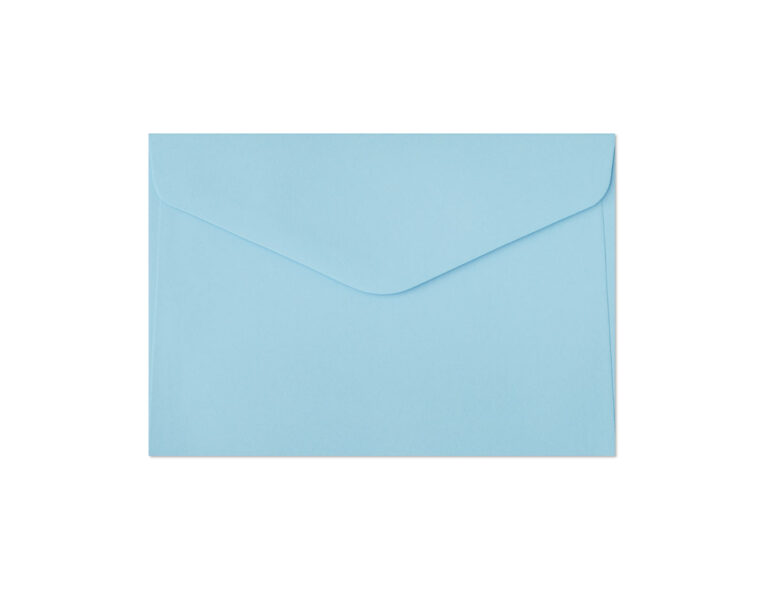 Vokai Galeri Papieru C6, Smooth blue satin, 130g/m2, 10 vnt./pak.