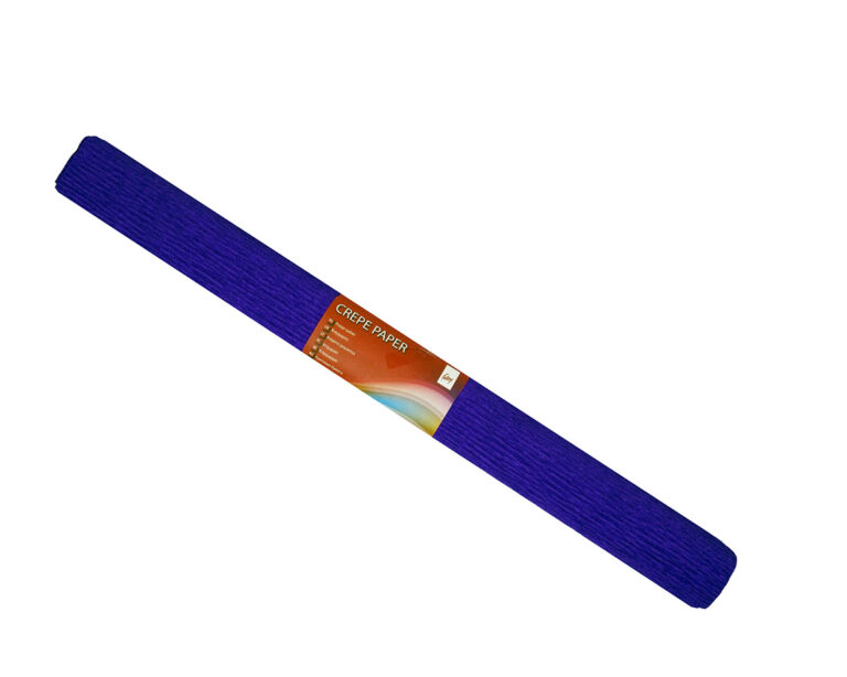 Krepinis popierius College, 50x250cm, violetinės spalvos