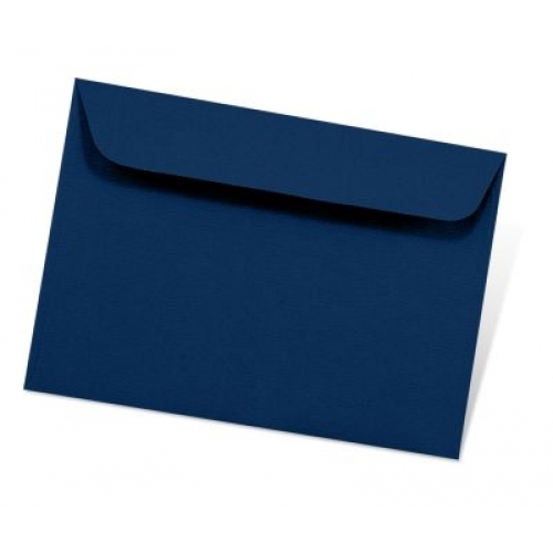 Dekoratyvinis vokas Paper Poetry C6, 114x162mm, 100g, tamsiai mėlynos spalvos, 1vnt