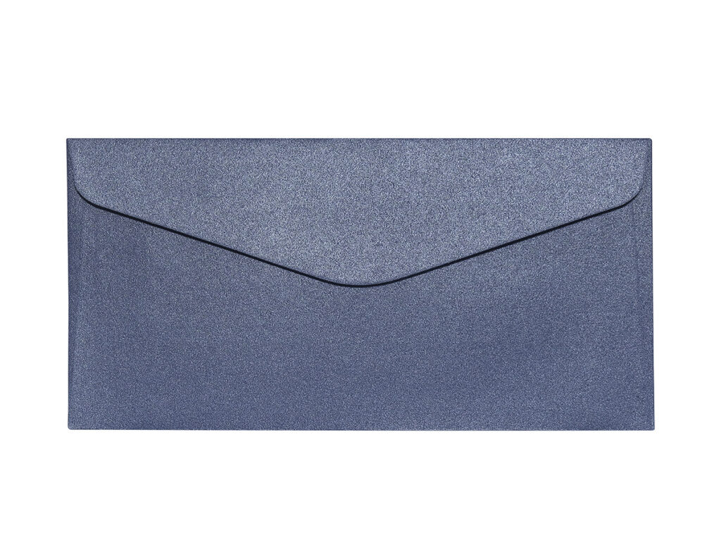 Vokai Galeri Papieru DL, Pearl navy blue, 150g/m2, 10 vnt./pak.