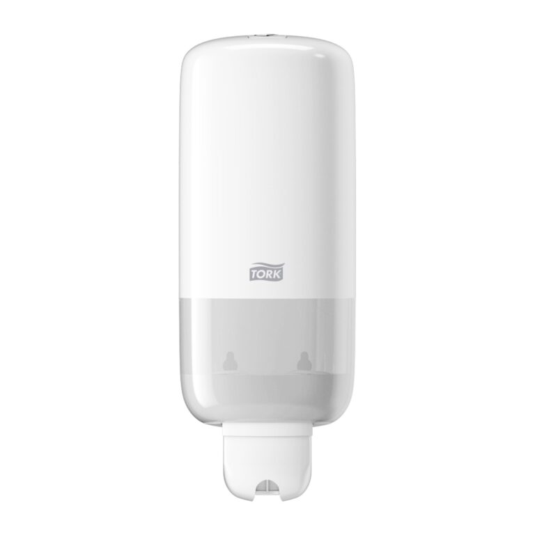Skysto muilo laikiklis Tork S1 (560000), 1l, baltos spalvos, plastikinis