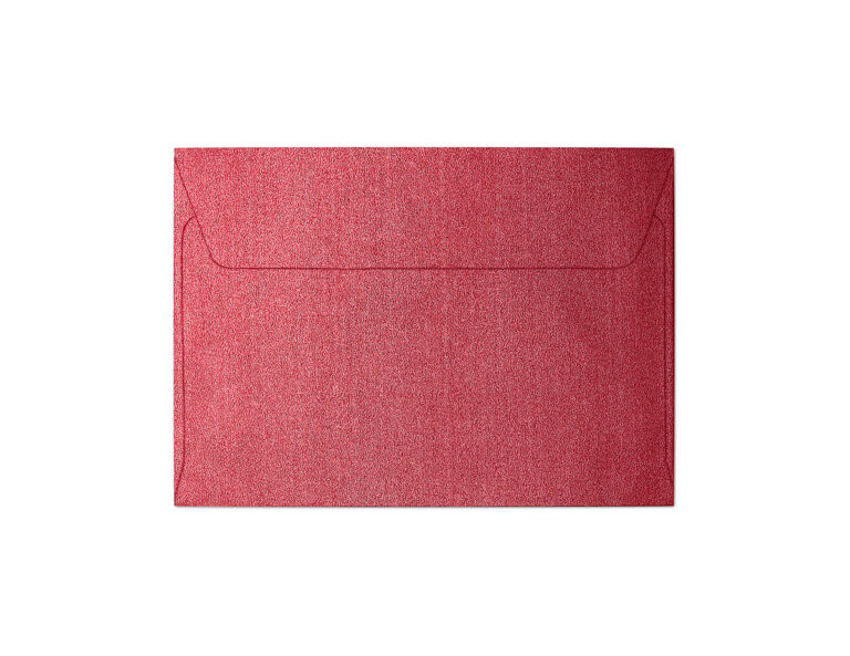 Vokas Galeri Papieru, C6, 120g/m2, 10vnt./pak, perlų raudonos spalvos