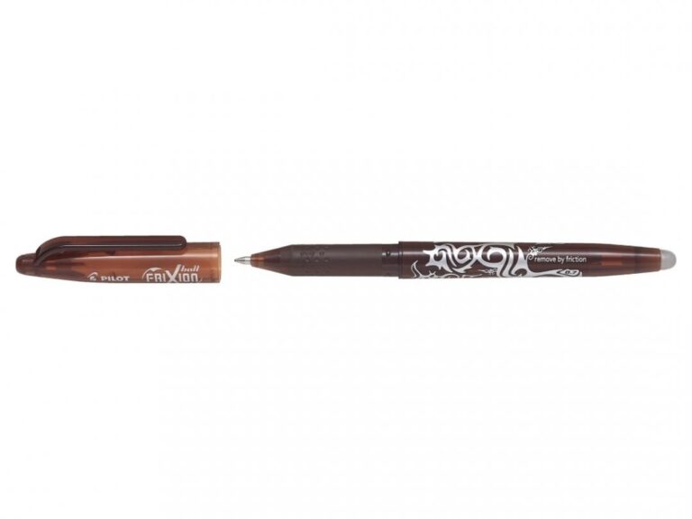 Gelinis rašiklis Pilot Frixion Ball, 0.7mm, su trintuku, rudos spalvos