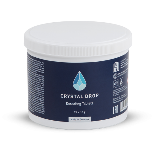 CRYSTAL DROP nukalkinimo tabletės (24 vnt. x 18 g)