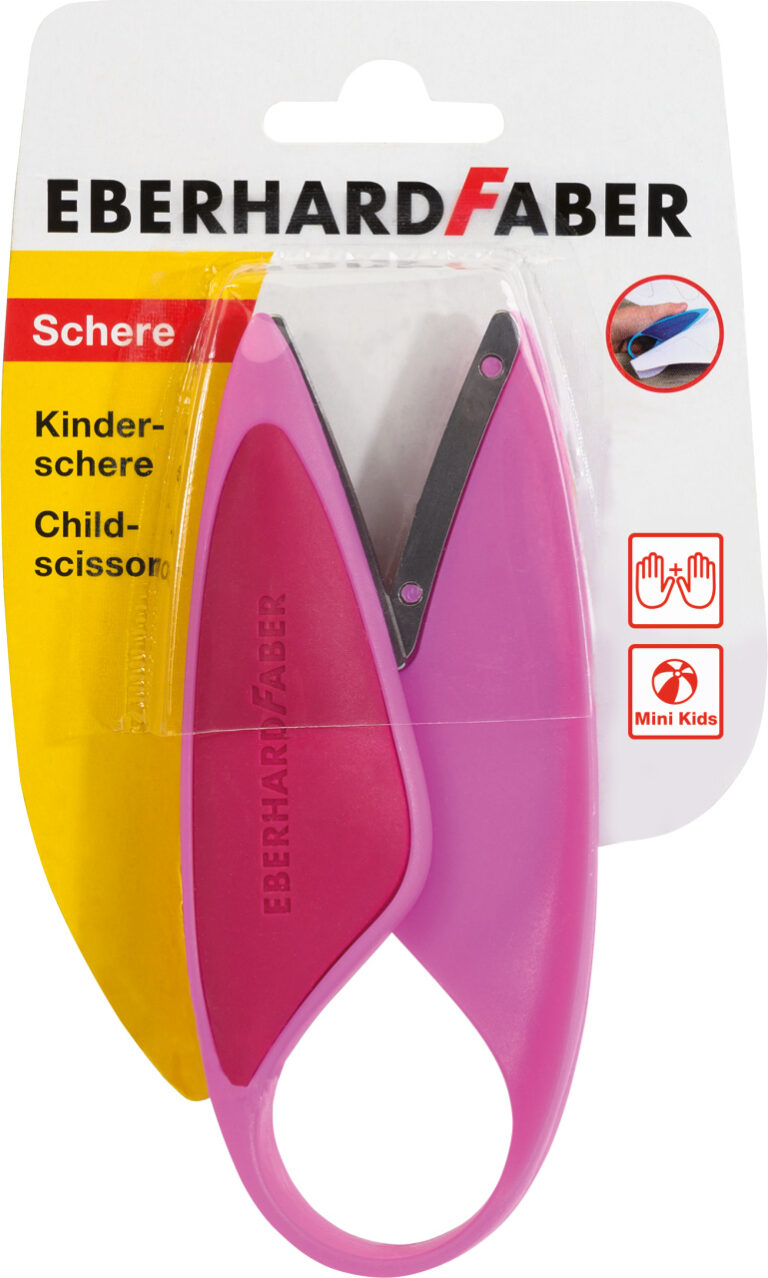 Ikimokyklinės žirklės EberhardFaber Mini Kids berry