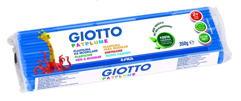 Plastilinas Fila Giotto Patplume, 350g, šviesiai mėlynos spalvos