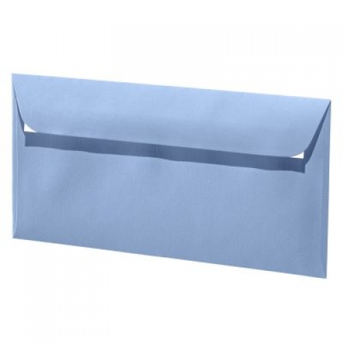 Dekoratyvinis vokas Artoz C65, 114x224mm, 100g, mėlynos spalvos, 1vnt