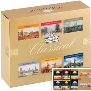 Arbata Ahmad Classic Selection, įvairių rūšių rinkinys, 60vnt.x2g