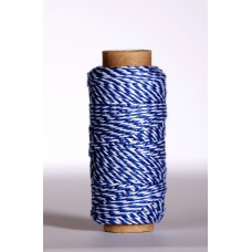 Notarinis siūlas, 35m, mėlyna/balta spalvos