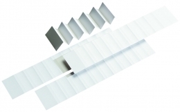 Skirtukai kartotekiniams vokams Euroflex, 50mm, 25vnt