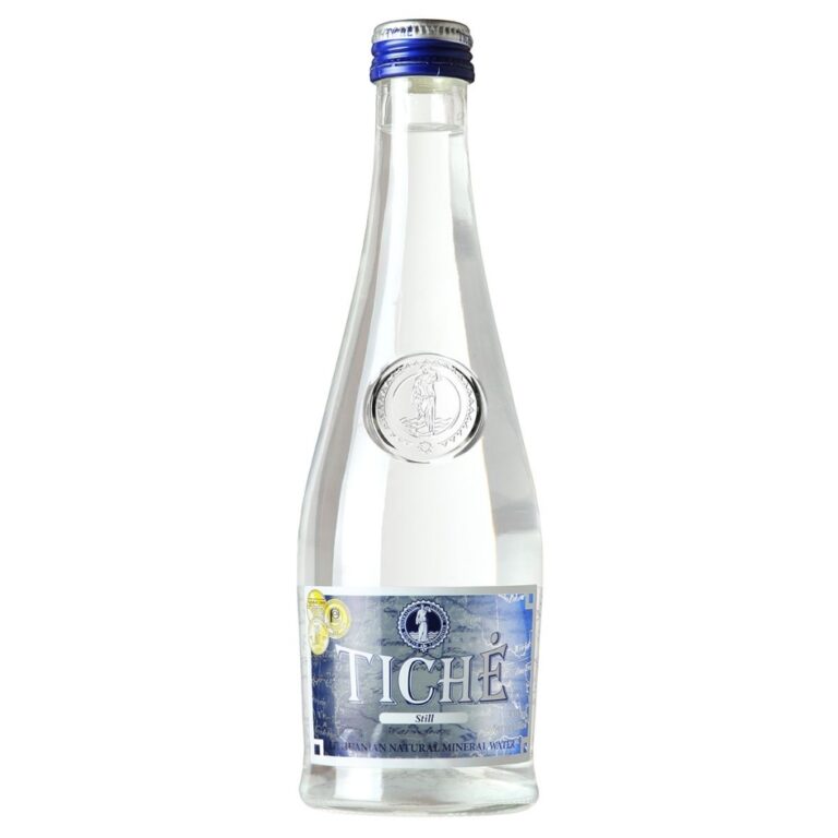 Natūralus mineralinis vanduo Tichė, negazuotas, stikliniame buteliuke, 0.33l (D)