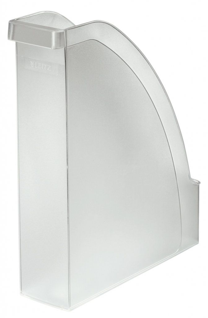 Dokumentų stovas Leitz Plus Frosty, A4, 300x278x78mm, plastikinis, skaidrus