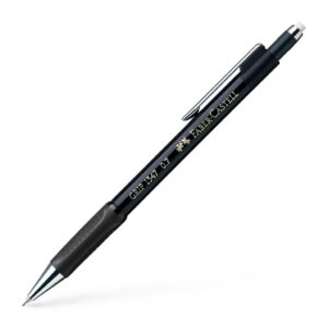 Automatinis pieštukas Faber-Castell Grip 1347, juodos spalvos, 0.7mm