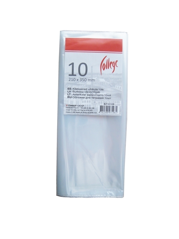 Aplankalai sąsiuviniams, 340x210mm, 10vnt.