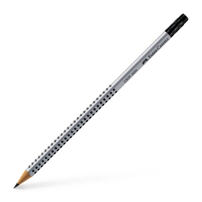 Pieštukas Faber-Castell Grip 2001, HB, su trintuku, padrožtas