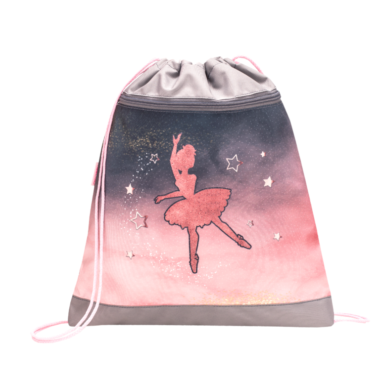 Maišelis sportinei aprangai Belmil 336-91 Ballerina Black Pink