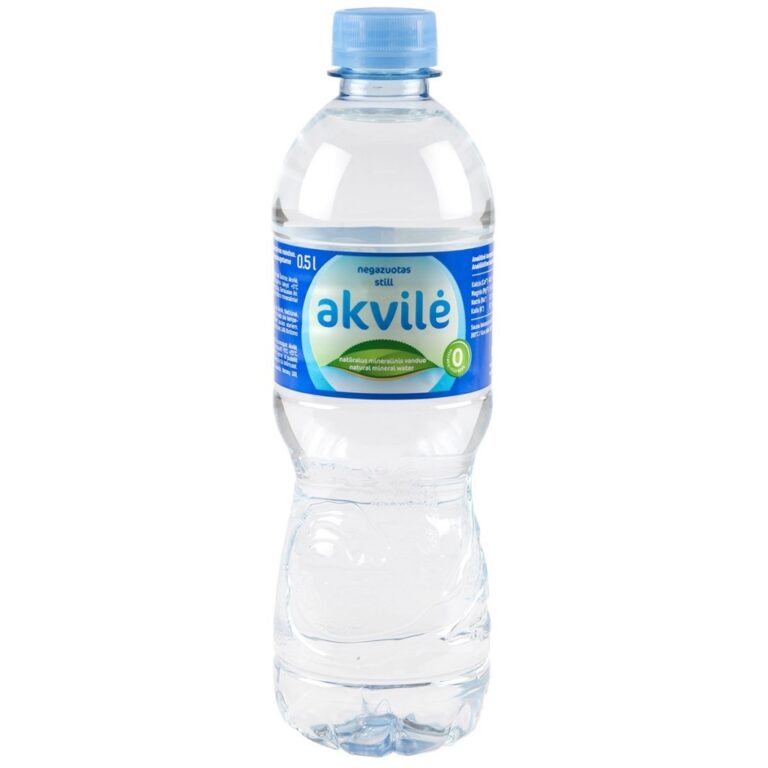 Natūralus mineralinis vanduo Akvilė, negazuotas, plastikiniame butelyje, 0.5l (D)