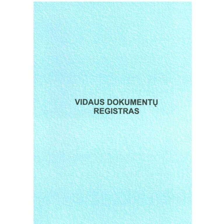 Vidaus dokumentų registras