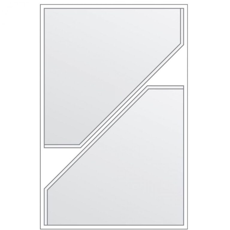 **Lipni kišenėlė trikampė 180x180mm, skaidri