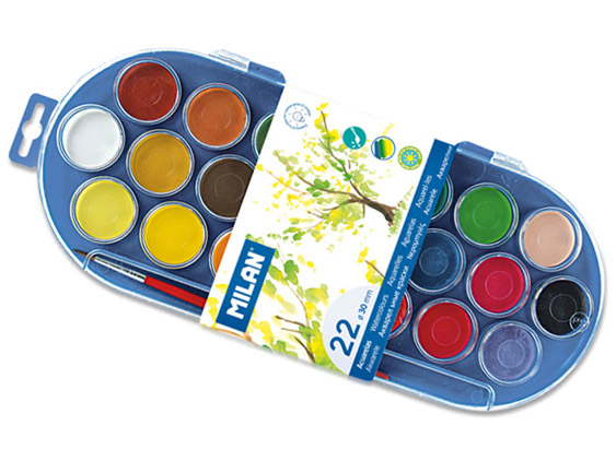 *Akvarelė 22sp 80022 MILAN/10