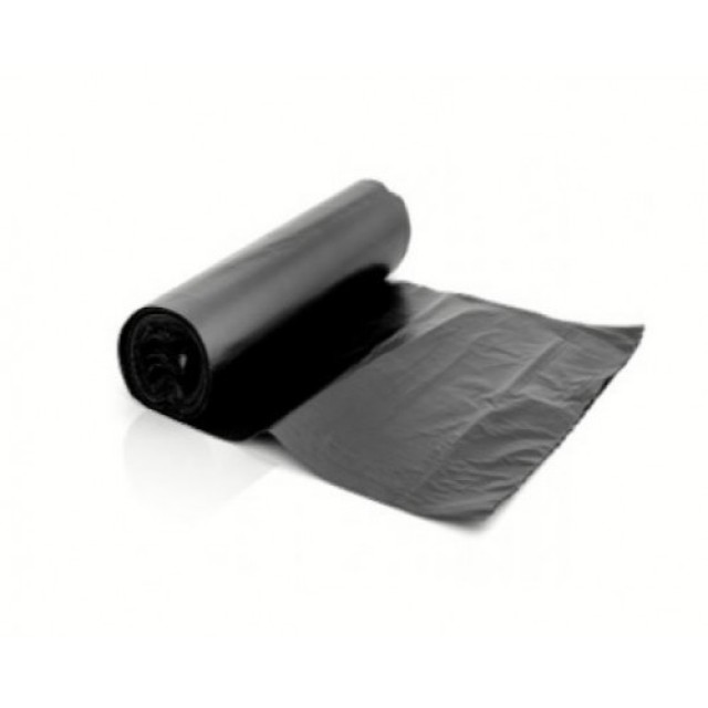 Šiukšlių maišai, 80l, LDPE, 10vnt., juodos spalvos