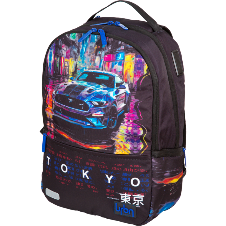 Kuprinė deVENTE Tokyo Drift, 39x30x17 cm, 19 L, 750 g