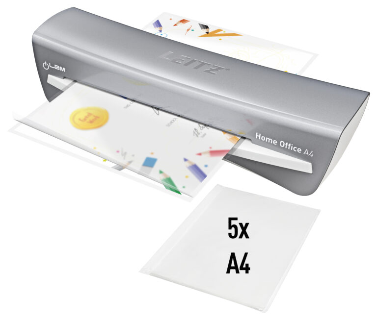Laminavimo aparatas Leitz iLAM Home Office, A4, pilkos spalvos