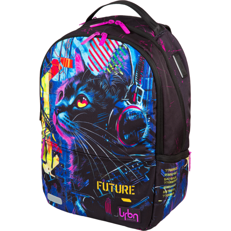 Kuprinė deVENTE Cyber Cat, 39x30x17 cm, 19 L, 750 g