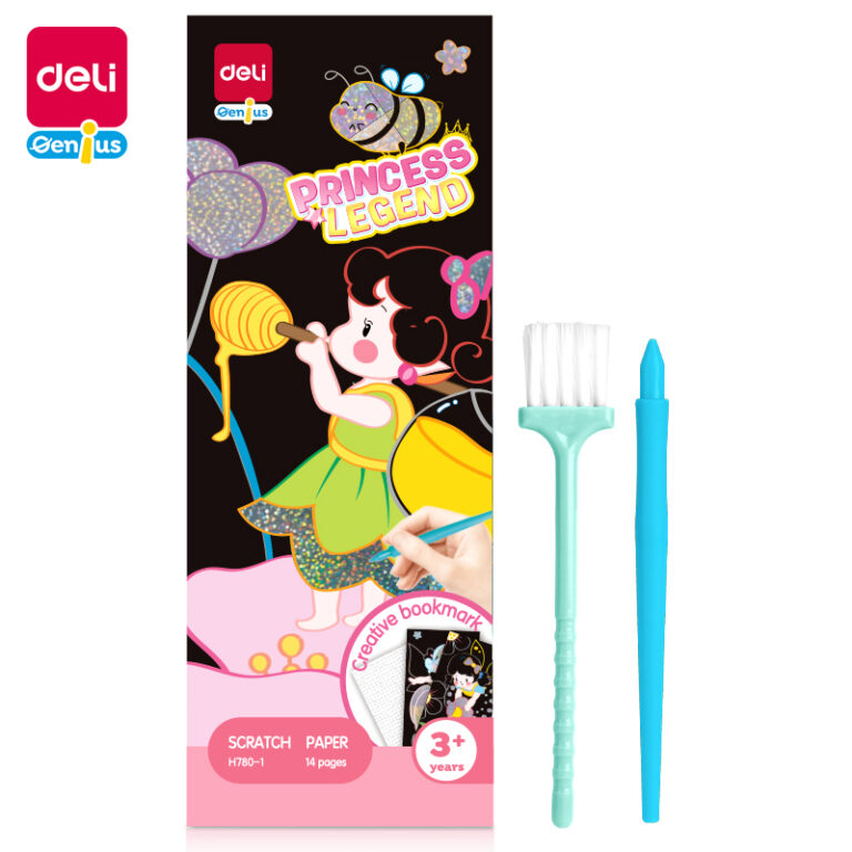 Kūrybinis raižymas DELI Princess 14 lapų