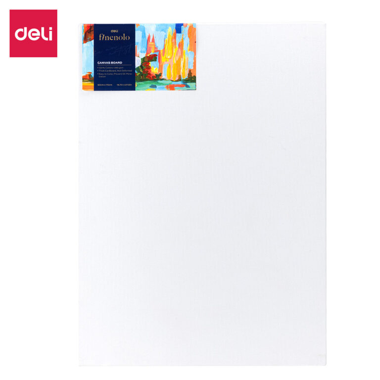 Drobė Finenolo 50x70cm, 100 % medvilnė 280 g/m2 ant kartono, smulkaus pluošto