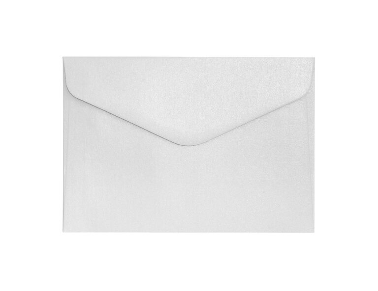 Dekoratyviniai vokai Galeri Papieru B6 Pearl white K, 150g/m2, 10 vnt/pak