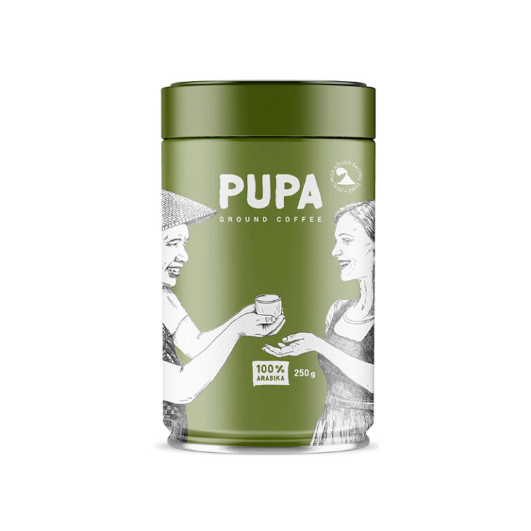 Malta kava PUPA Azija, skardinėje, 250g