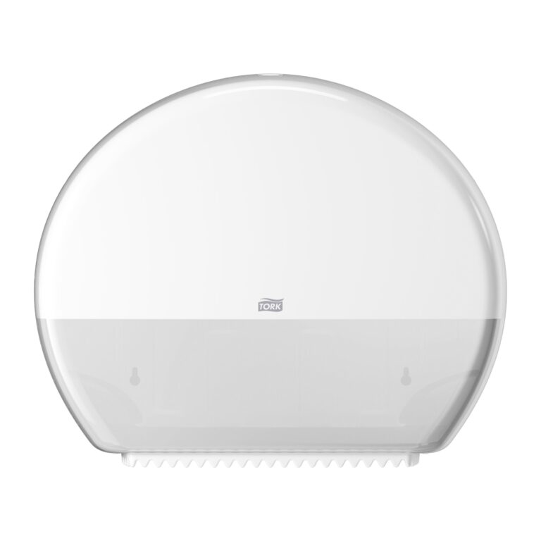 Laikiklis tualetiniam popieriui Tork Jumbo T1 (554000), baltos spalvos, plastikinis