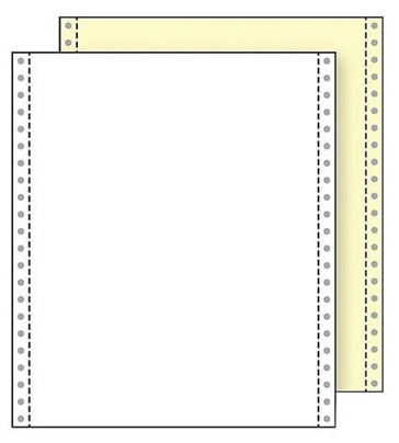 Perforuotas popierius adatiniams spausdintuvams, A4, 15/210/15×12 1+1 sluoksnių skaičius, spalvotas, 900 komplektų