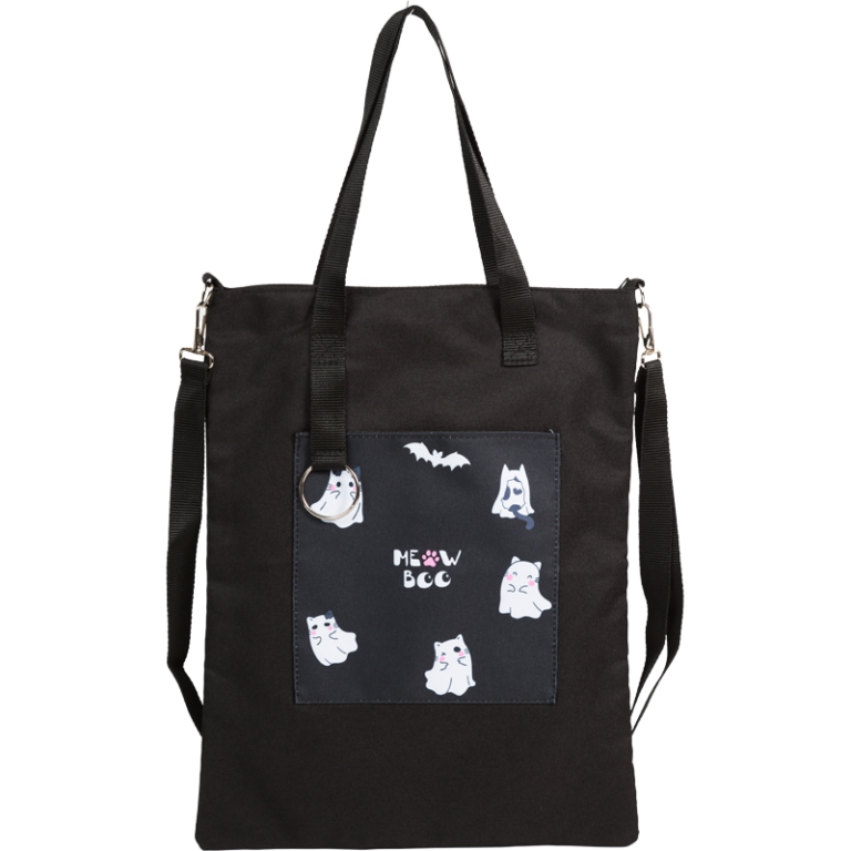 Pirkinių krepšys deVENTE Ghost Meow 32×42 cm