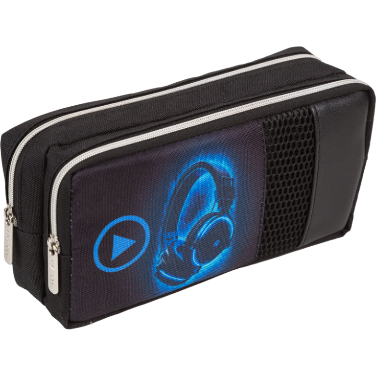 Penalas deVENTE Headphones, ovalus, 20x9x6 cm, juodos spalvos