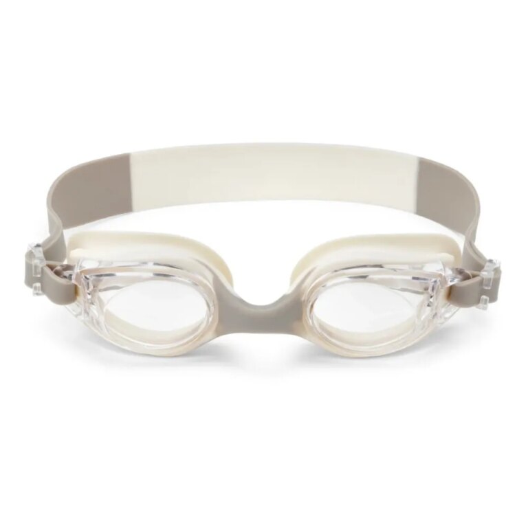 Balti plaukimo akiniai vaikams (3-8 m.)