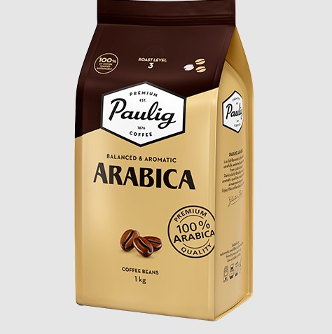 Kavos pupelės Paulig Arabica, 1kg