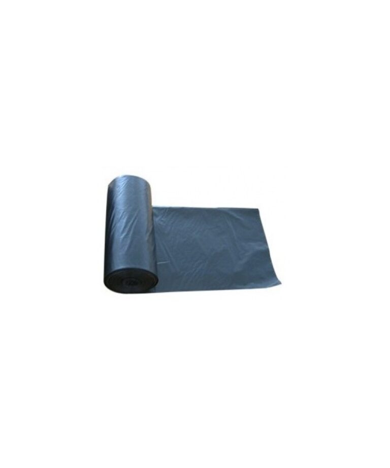 Šiukšlių maišai, 350l LDPE, 70mik, 5vnt., juodos spalvos