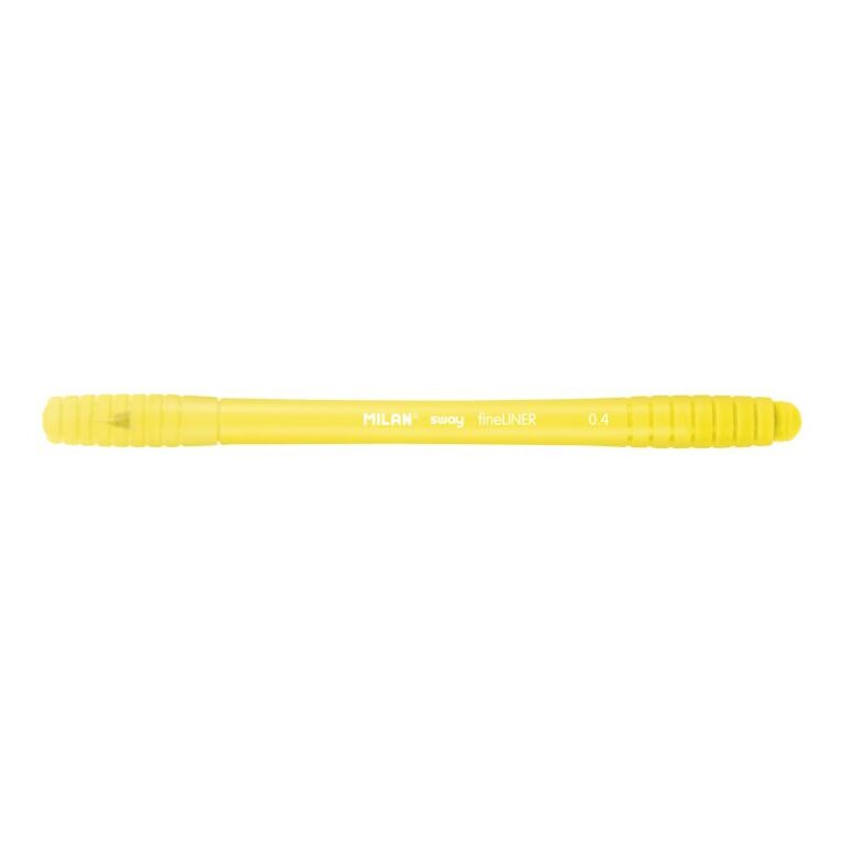 *Rašiklis SWAY FINELINER 0.4mm geltonas 0610041619 MILAN/16