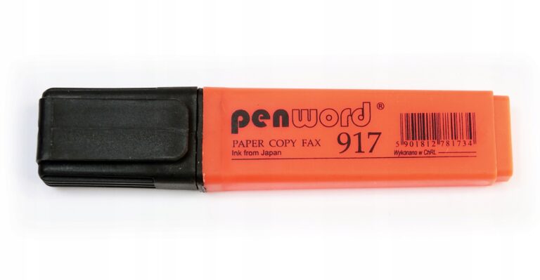 **Teksto žymeklis Penword 917, 1-5mm, kirstu galiuku, oranžinės spalvos