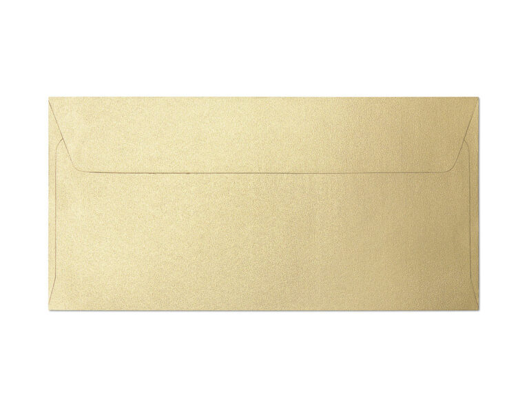 Vokai Galeri Papieru, DL Pearl gold, 120 g/m2, 10 vnt./pak.